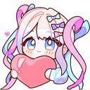 nso_kangel_heart Discord Emoji - →﹐ ⛩ ﹒ Bazinga!!!﹒⟢