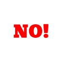 No