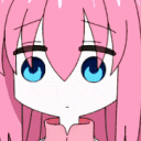 ani_bocchiavoidstare animated emote | Anime Sekai