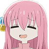 ani_bocchilaugh animated GIF emoji | Anime Sekai