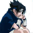 sasukeThink Discord sticker from BLUE VORTEX