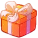 Orange Gift Discord Emoji