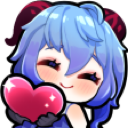 Ganyu_heart Discord emoji