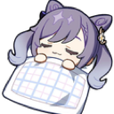 Keqing_sleep Discord emoji