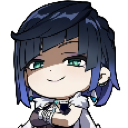 Yelan_smirk Discord emoji