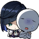 Yelan_stare Discord emoji