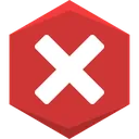 X Red Discord Emoji