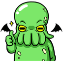 cthulhilike Discord sticker from 𝖙𝖍𝖆𝖙𝖌𝖗𝖎𝖒𝖑𝖎𝖋𝖊¹⁸⁺