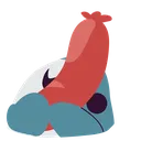 BlobhajHoldSassage Discord Emoji