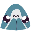 Blobhaj_Plead Discord Emoji