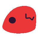 Blobhaj_PartyLights Discord Emoji