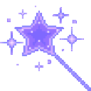 2263 Magicstarwandpurple Discord Emoji