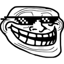 cooltroll custom emote from Geometry Dash Avenue