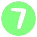 7697pastelgreenseven