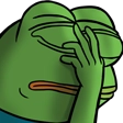pepe_facepalm Discord emoji