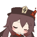 Hutao_enjoying Discord Emoji