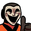 MaskedThumbsUp