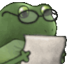 FrogWhatDidIJustRead Discord Emoji