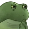 Frog Worry Discord Emoji