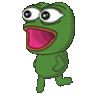 peepoPogRun Discord emoji