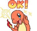 ok animated GIF emoji from Mundo dos Animes - Br