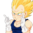 vegetafingerspin animated Discord emote | Mundo dos Animes - Br