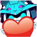 BlueSamurai_Heart Discord Emoji