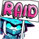 BlueSamurai_Raid Discord Emoji