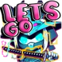 BlueSamurai_Letsgo Discord Emoji