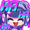PurpleDJ_HaHaHa Discord Emoji