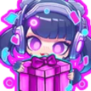 PurpleDJ_Gift Discord Emoji