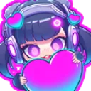 PurpleDJ_Heart Discord Emoji