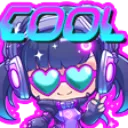 PurpleDJ_Cool Discord Emoji