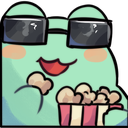 2b_Frogpopcorn Discord emoji