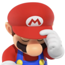 mariosad custom emote from Mundo dos Animes - Br