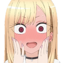 kitagawablush Discord sticker - Mundo dos Animes - Br