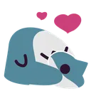 Blobhaj Hug Tiny Bla Discord Emoji