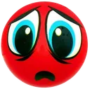 DistressedRedEmojiBall25_56c2424 Discord Emoji