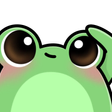 2b_froggysalute Discord emoji