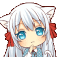 Neko Hmm Discord Emoji