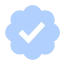 Blue Verify Discord Emoji