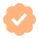 Orange Verify Discord Emoji