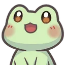 MintFrogJoyful Discord Emoji