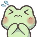 MintFrogBeg Discord Emoji
