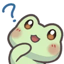 MintFrogConfused Discord Emoji