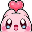 Kirby Heart Discord Emoji