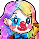 5_angelclown Discord emoji