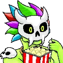 NPCWitchDoctorPopcorn Discord Emoji
