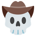 cowboy_skull Discord emoji