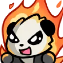 pandaOrangeFire